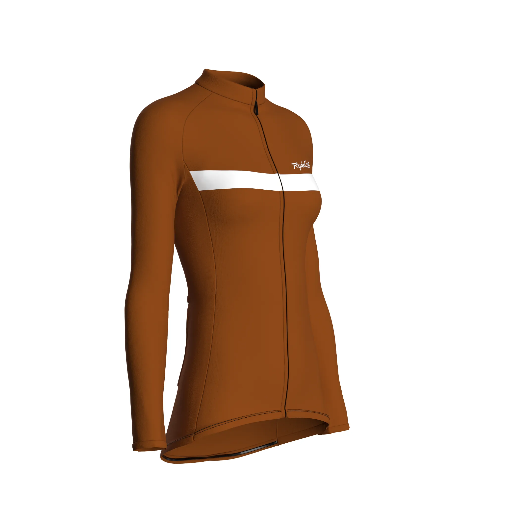 Urban Edge 1 | Earth Brown Female Long Sleeves Jersey