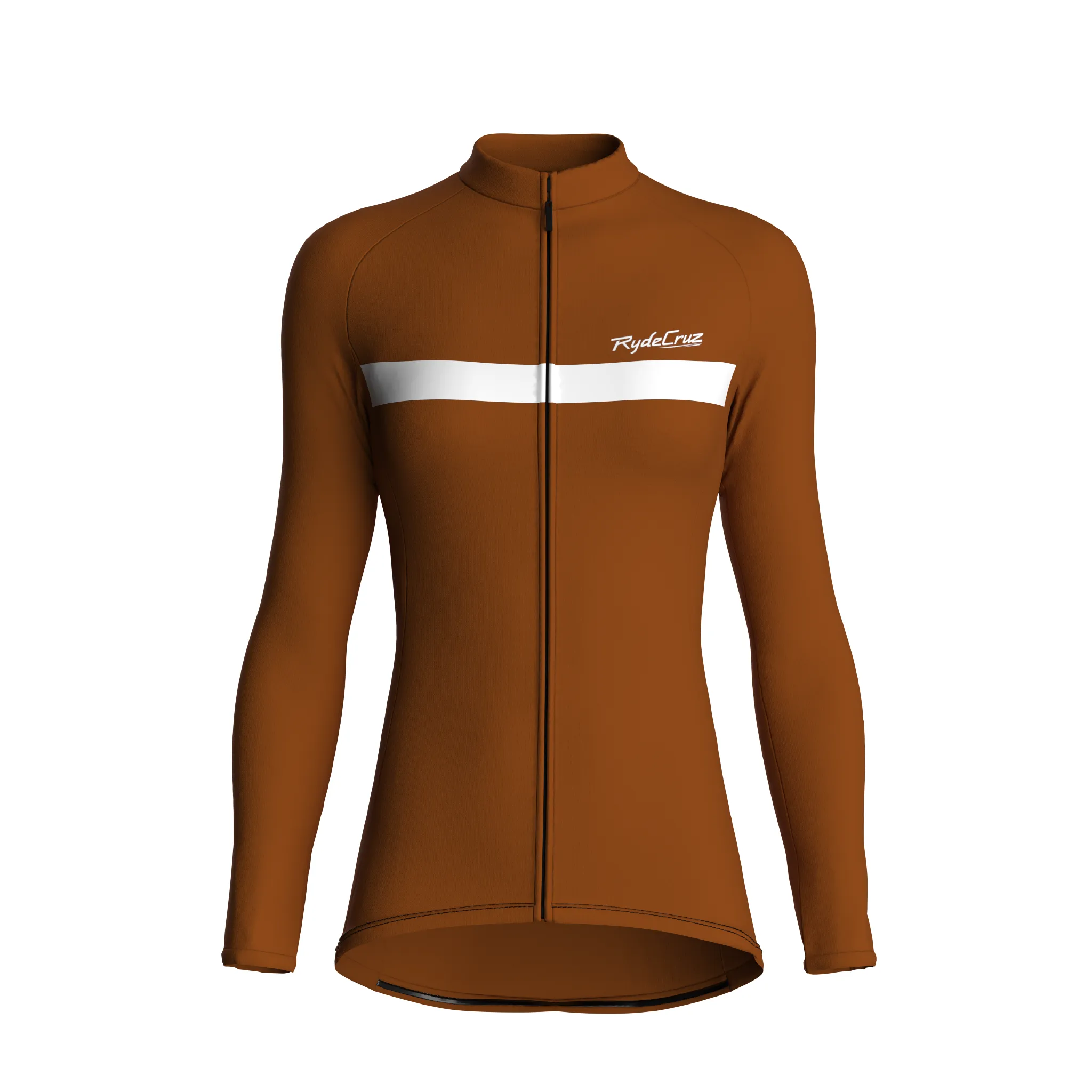Urban Edge 1 | Earth Brown Female Long Sleeves Jersey