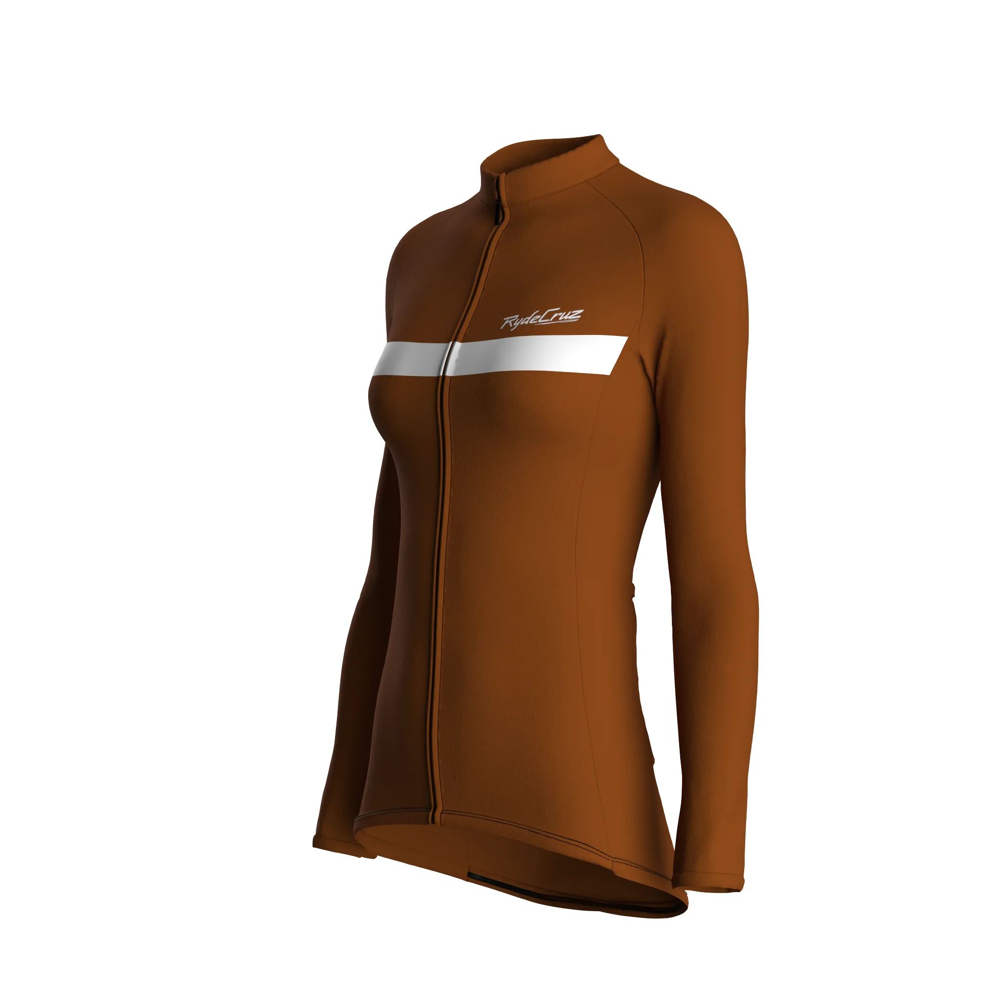 Urban Edge 1 | Earth Brown Female Long Sleeves Jersey
