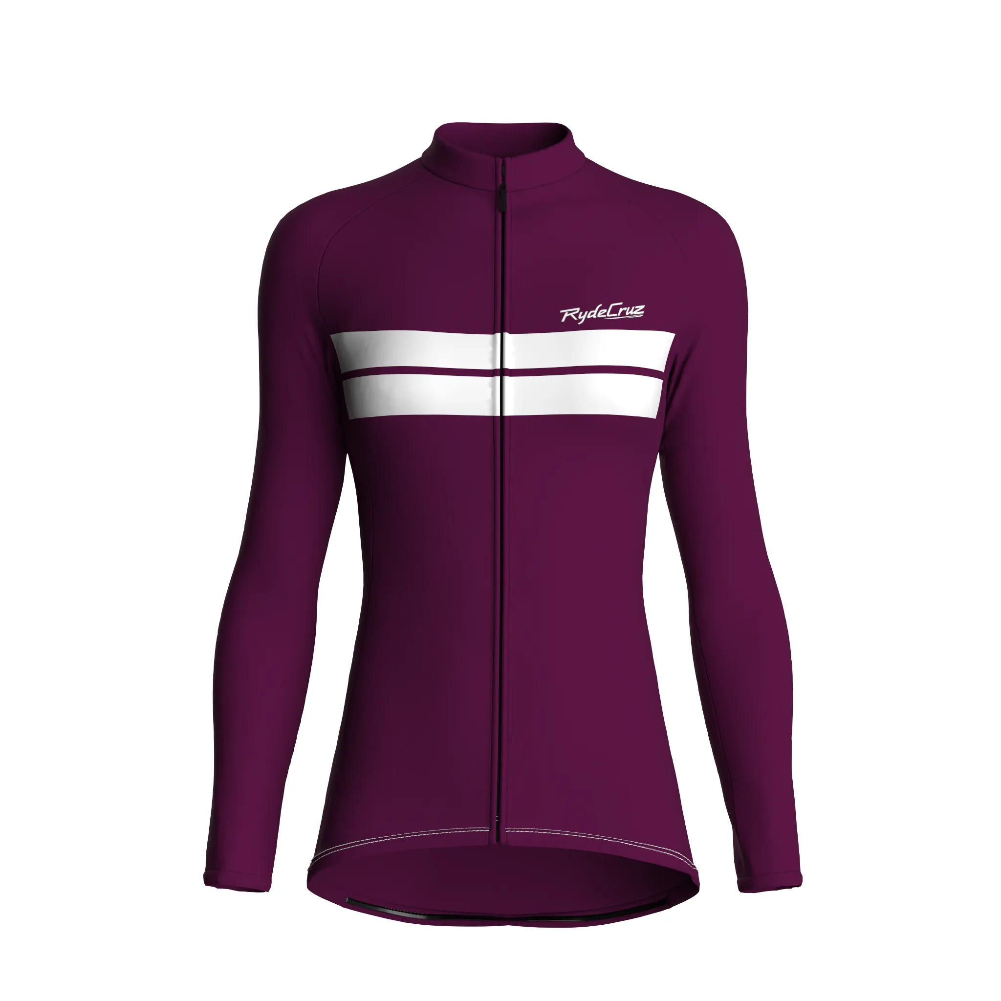 Urban Edge 2 | Aubergine Female Long Sleeves Jersey