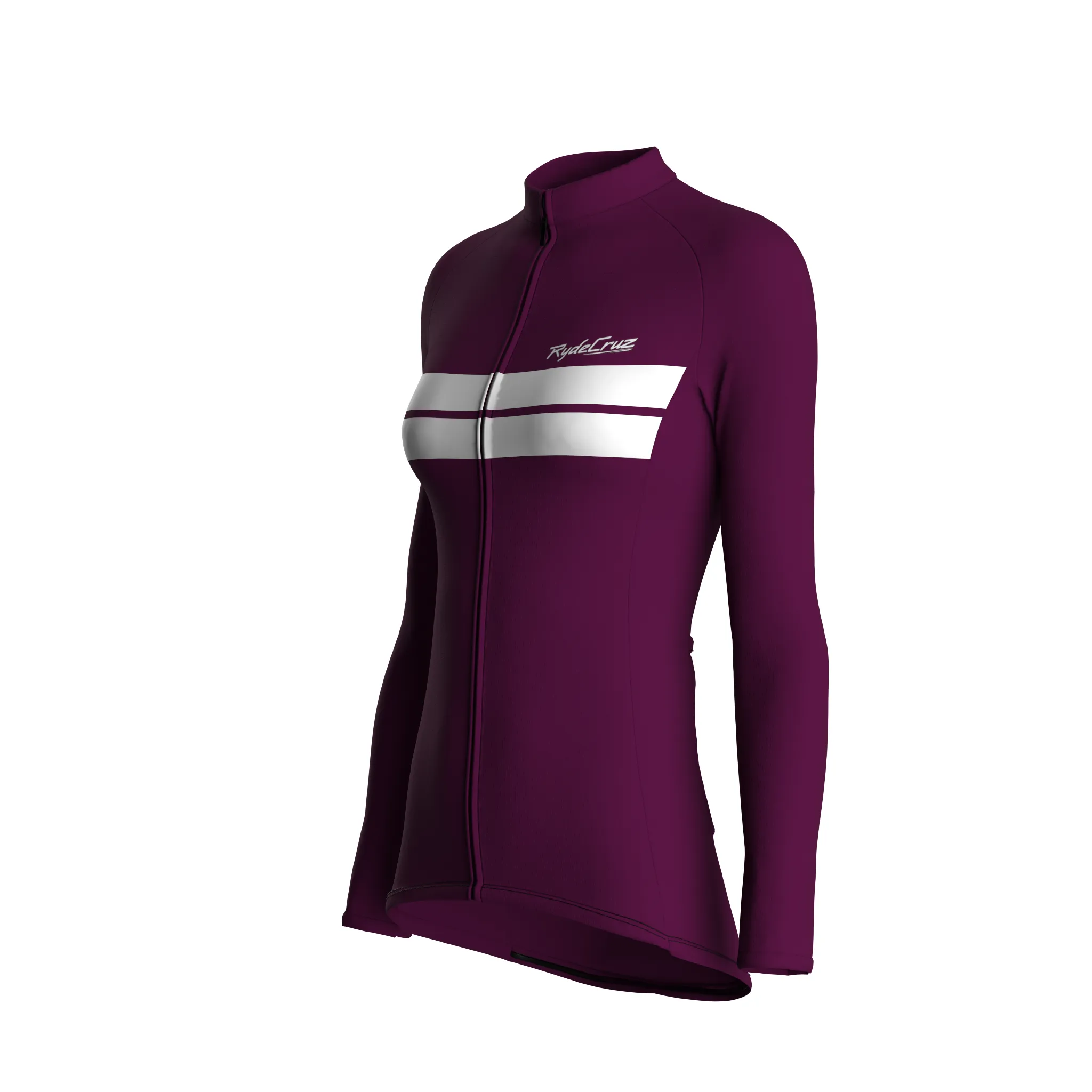 Urban Edge 2 | Aubergine Female Long Sleeves Jersey