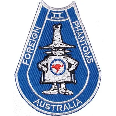 US Military USAF Australia Foreign Phantoms II Patch