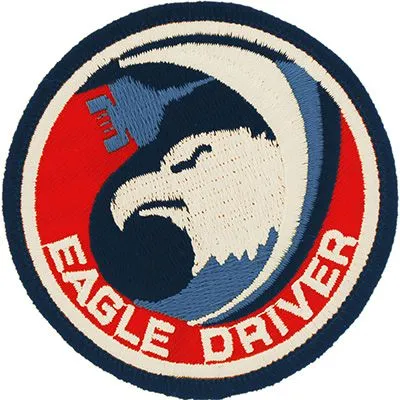 US Military USAF Eagle Driver Patch