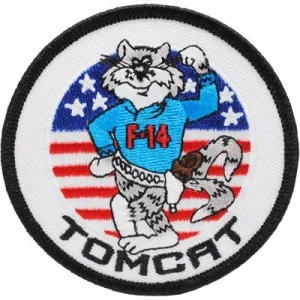 US Military USN Tomcat F-14 RND Patch