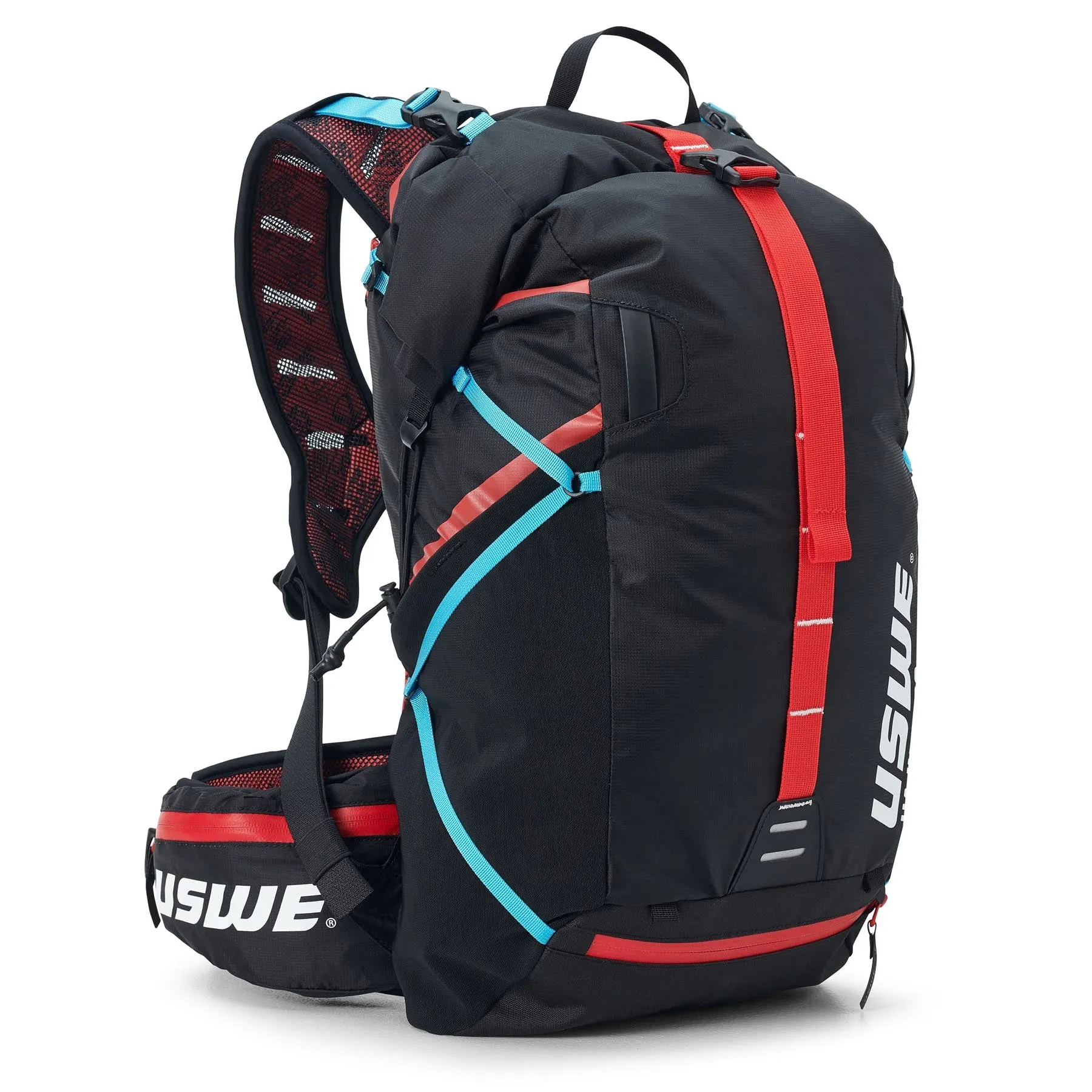 USWE Hajker 24L MTB & Hiking Rolltop Daypack - Carbon Black