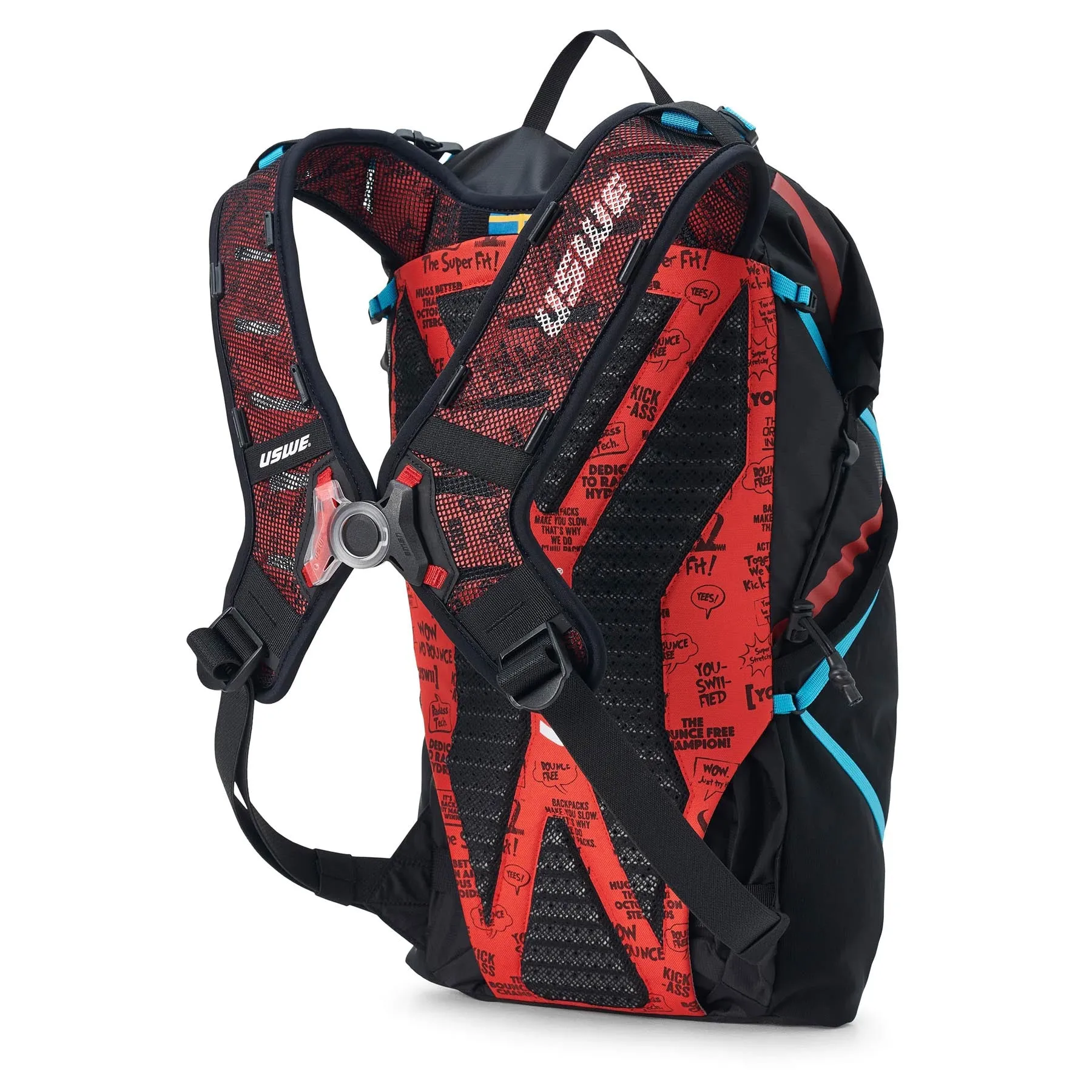 USWE Hajker 24L MTB & Hiking Rolltop Daypack - Carbon Black