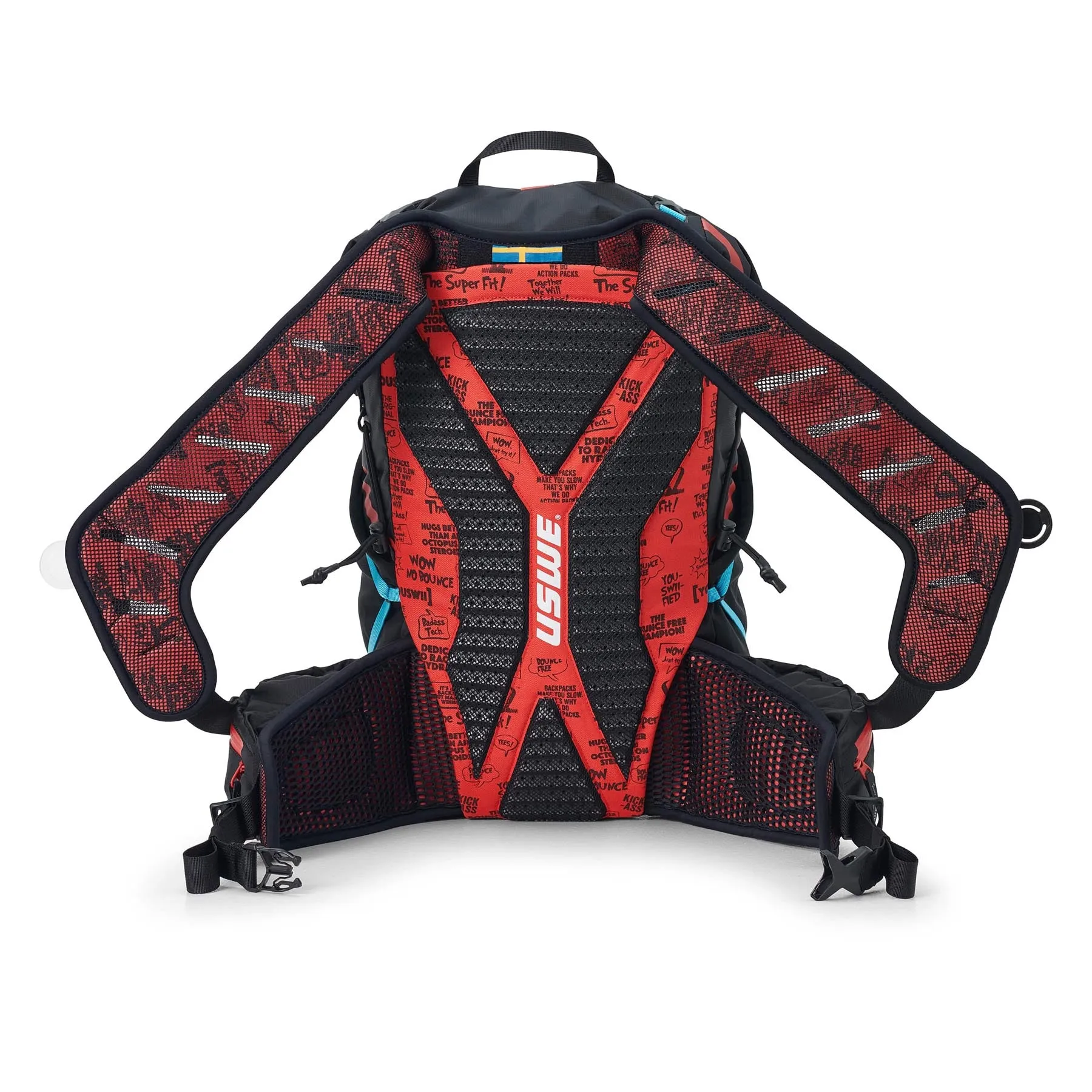 USWE Hajker 24L MTB & Hiking Rolltop Daypack - Carbon Black