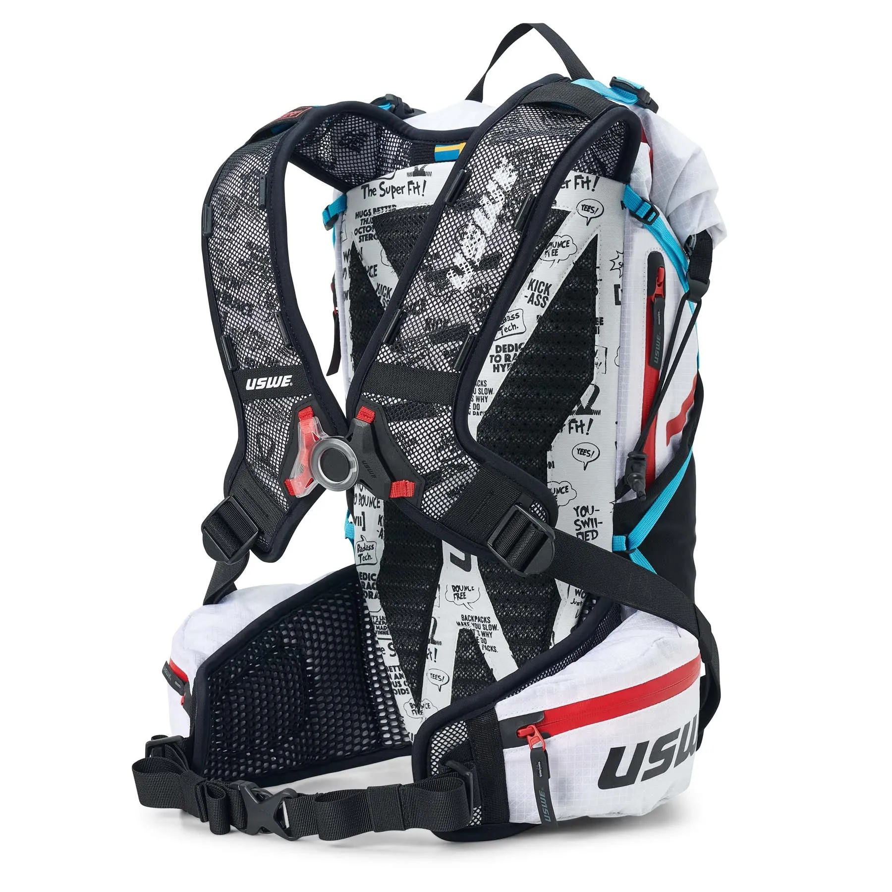 USWE Hajker Pro 30L MTB & Hiking Rolltop Daypack - White