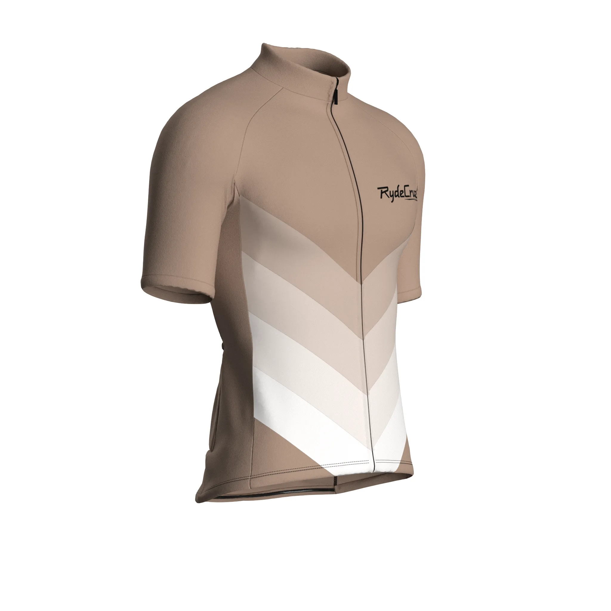 Vector Echo | Warm Taupe Male Short Sleeves Jersey