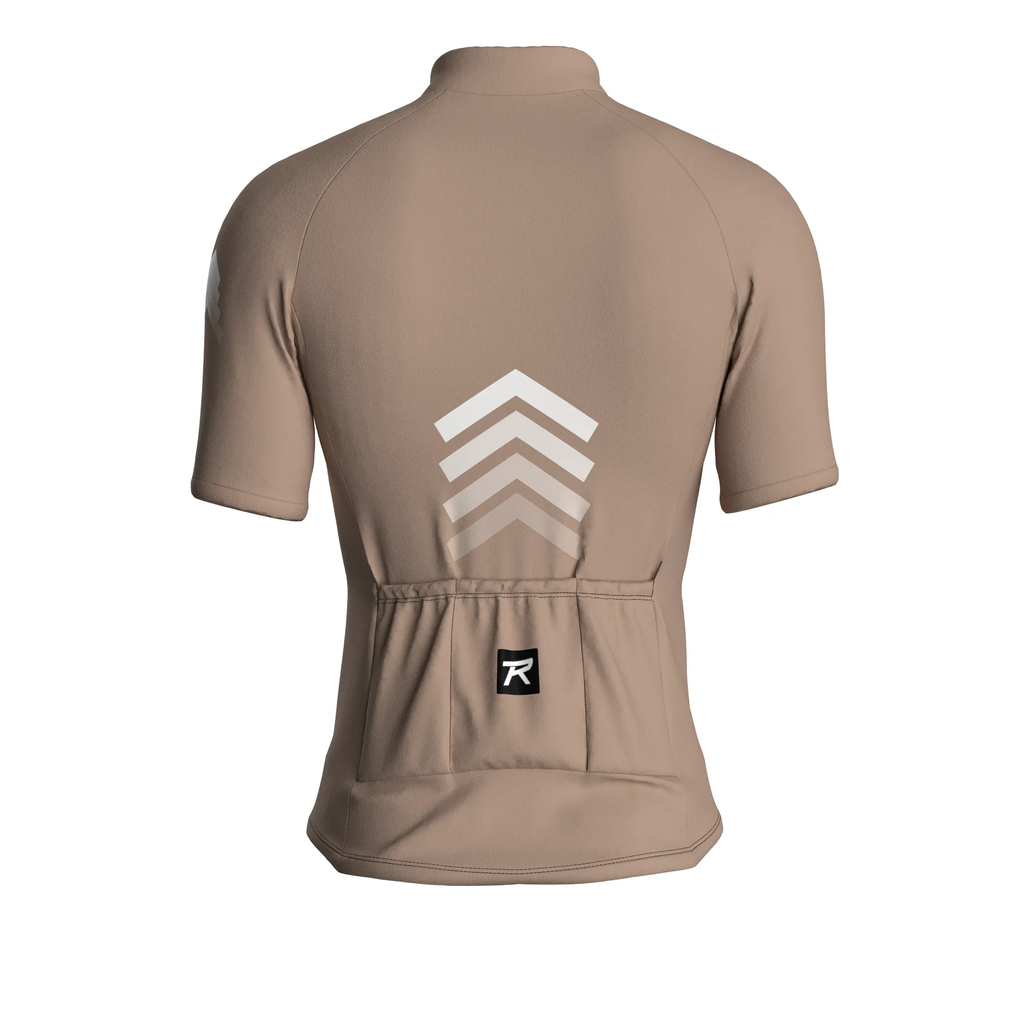 Vector Echo | Warm Taupe Male Short Sleeves Jersey