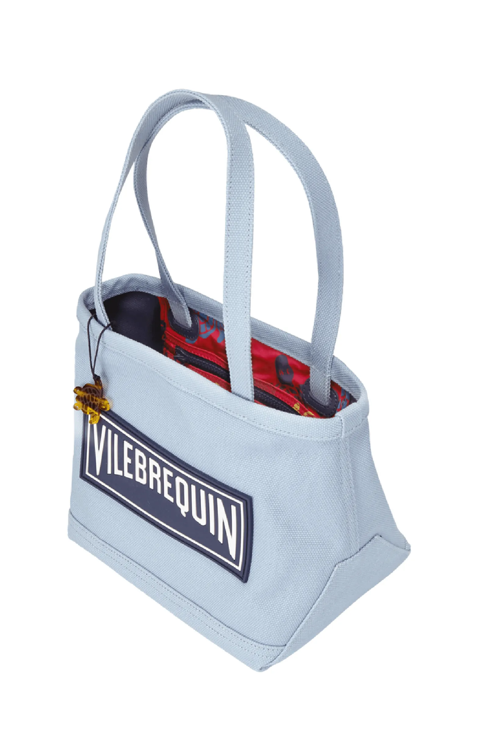 VILEBREQUIN Canvas Marine Unisex Beach Bag