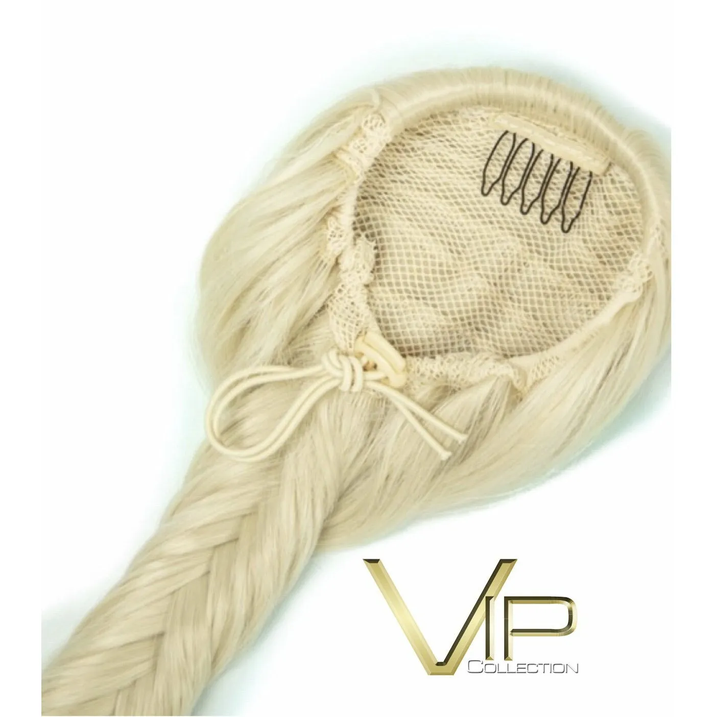 VIP Synthetic Drawstring Ponytail - Opal