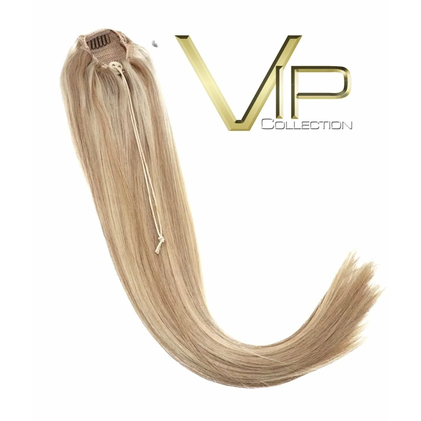 VIP Synthetic Drawstring Ponytail - Opal