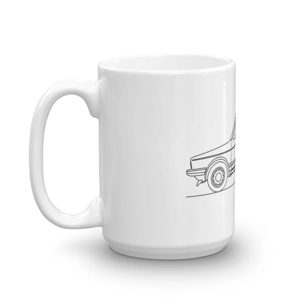 Volkswagen Golf GTI MK1 Outline Mug