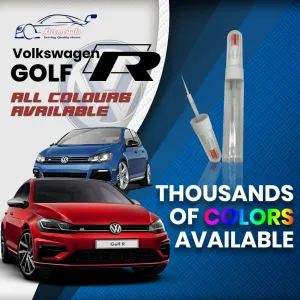 Volkswagen Golf R , R32 Premium Stone Chip Needle Touch Up Paint, All Colours