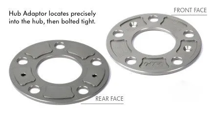 VWRacingLine Front Brake Kit ‘True-Loc’ Interlocking Hub Adaptors