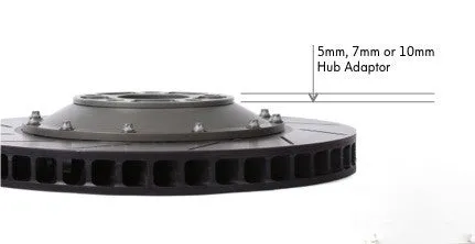VWRacingLine Front Brake Kit ‘True-Loc’ Interlocking Hub Adaptors