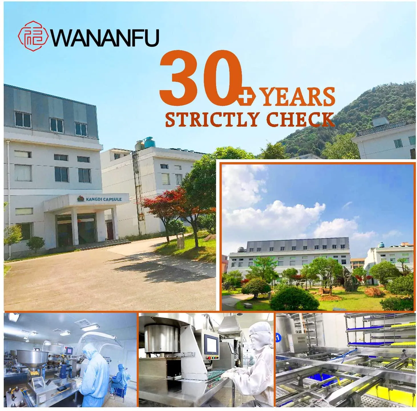 Wananfu Pre-Separated Empty Capsules Size 1 Gelatin, 1000 Count in Resealable Bags, Compatible with Capsule Filling Machine Size 1