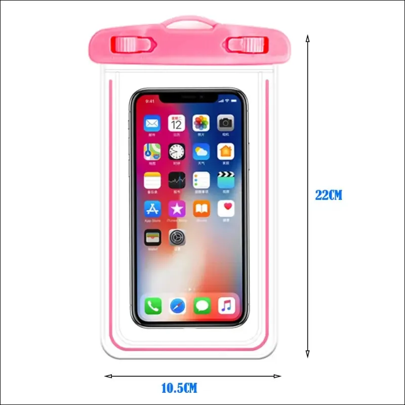 Waterproof bag phone pouch cover mobile case beach outdoor swimming pool snorkeling bag for mobile
