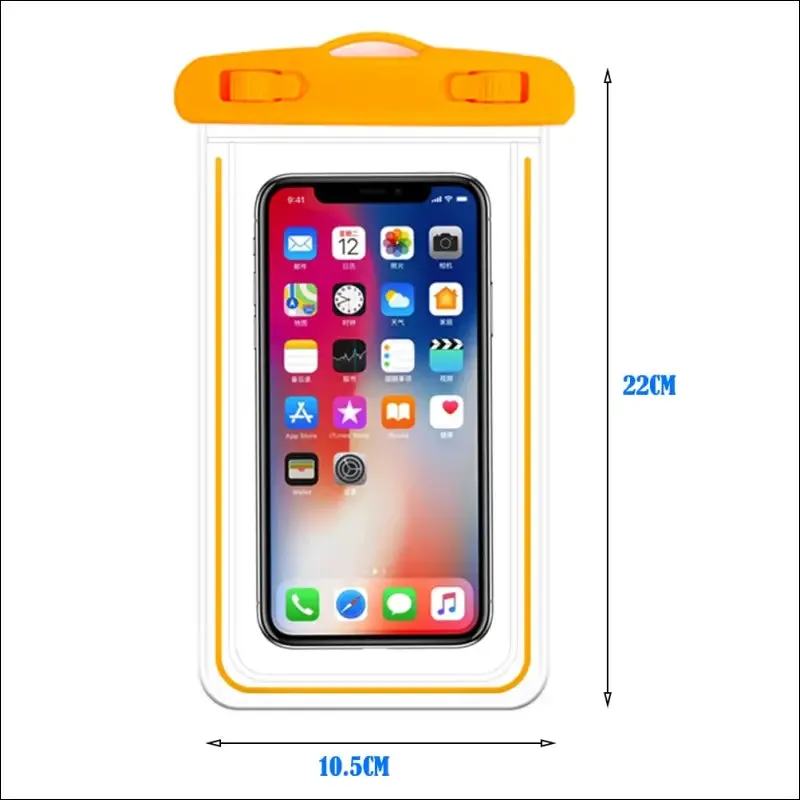 Waterproof bag phone pouch cover mobile case beach outdoor swimming pool snorkeling bag for mobile