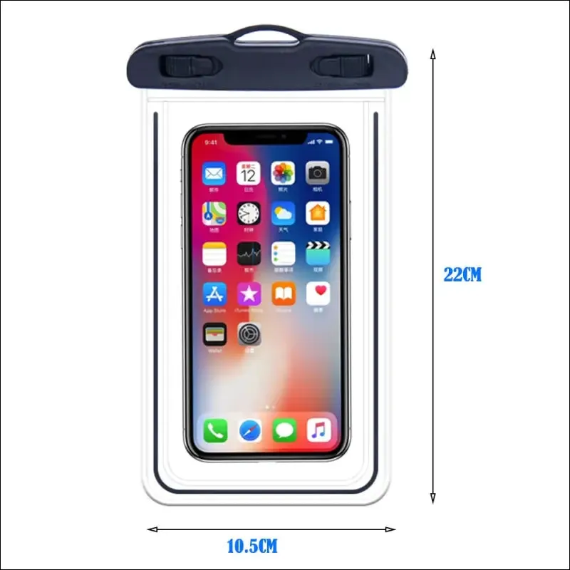 Waterproof bag phone pouch cover mobile case beach outdoor swimming pool snorkeling bag for mobile