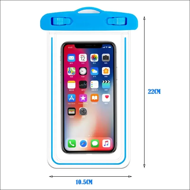 Waterproof bag phone pouch cover mobile case beach outdoor swimming pool snorkeling bag for mobile