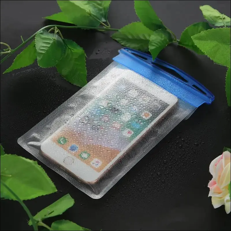 Waterproof bag phone pouch cover mobile case beach outdoor swimming pool snorkeling bag for mobile