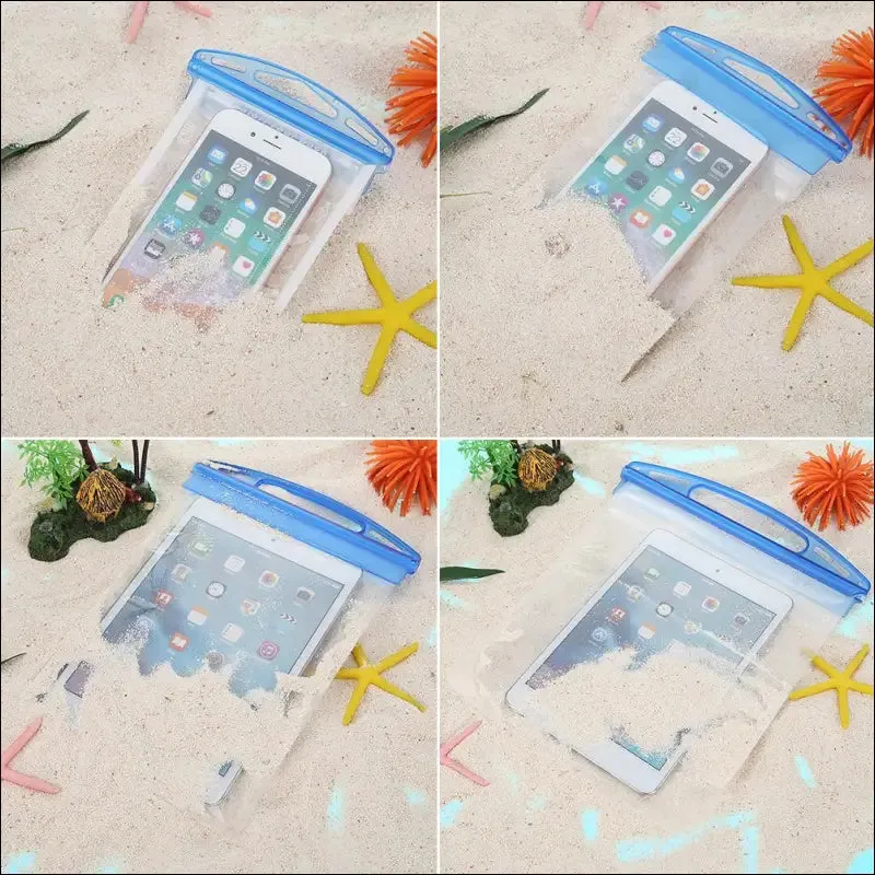 Waterproof bag phone pouch cover mobile case beach outdoor swimming pool snorkeling bag for mobile