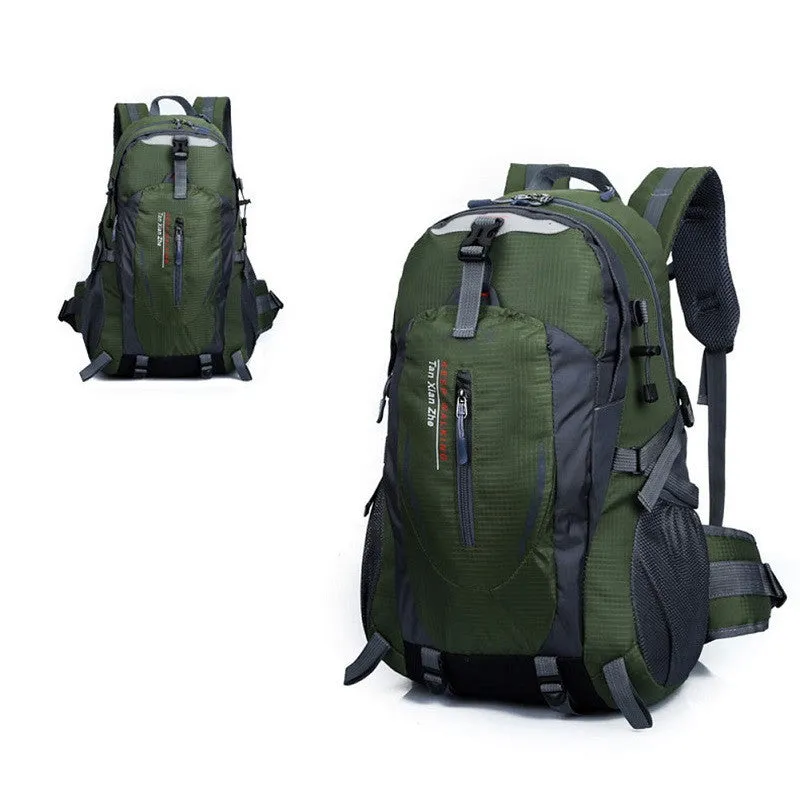 Waterproof Durable Outdoor Climbing Backpack Women&Men Hiking Athletic Sport Travel Backpack High Quality