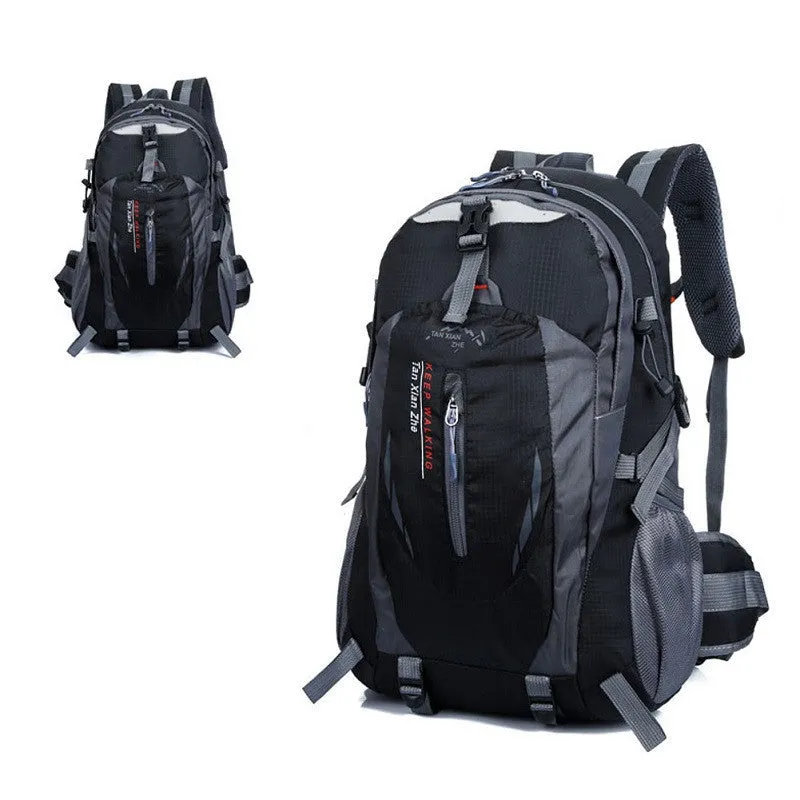 Waterproof Durable Outdoor Climbing Backpack Women&Men Hiking Athletic Sport Travel Backpack High Quality