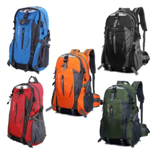 Waterproof Durable Outdoor Climbing Backpack Women&Men Hiking Athletic Sport Travel Backpack High Quality