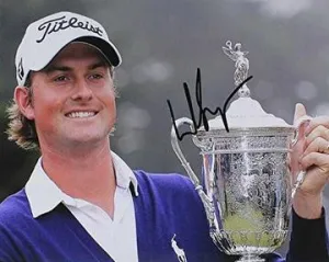 Webb Simpson Signed Autographed PGA Golf Glossy 8x10 Photo (SA COA)