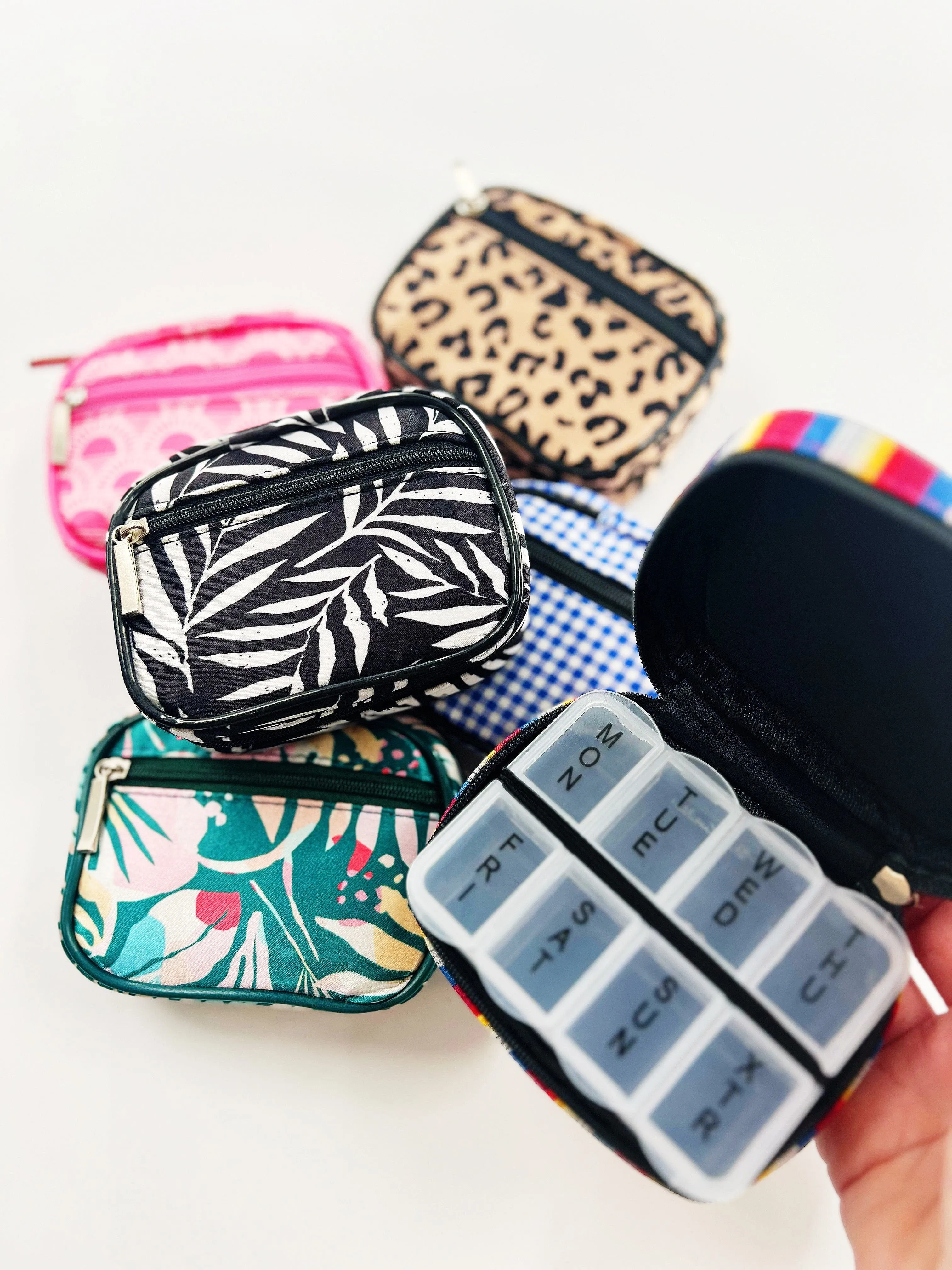 Wellness Keeper Zippered Pill & Vitamin Case-MULTI