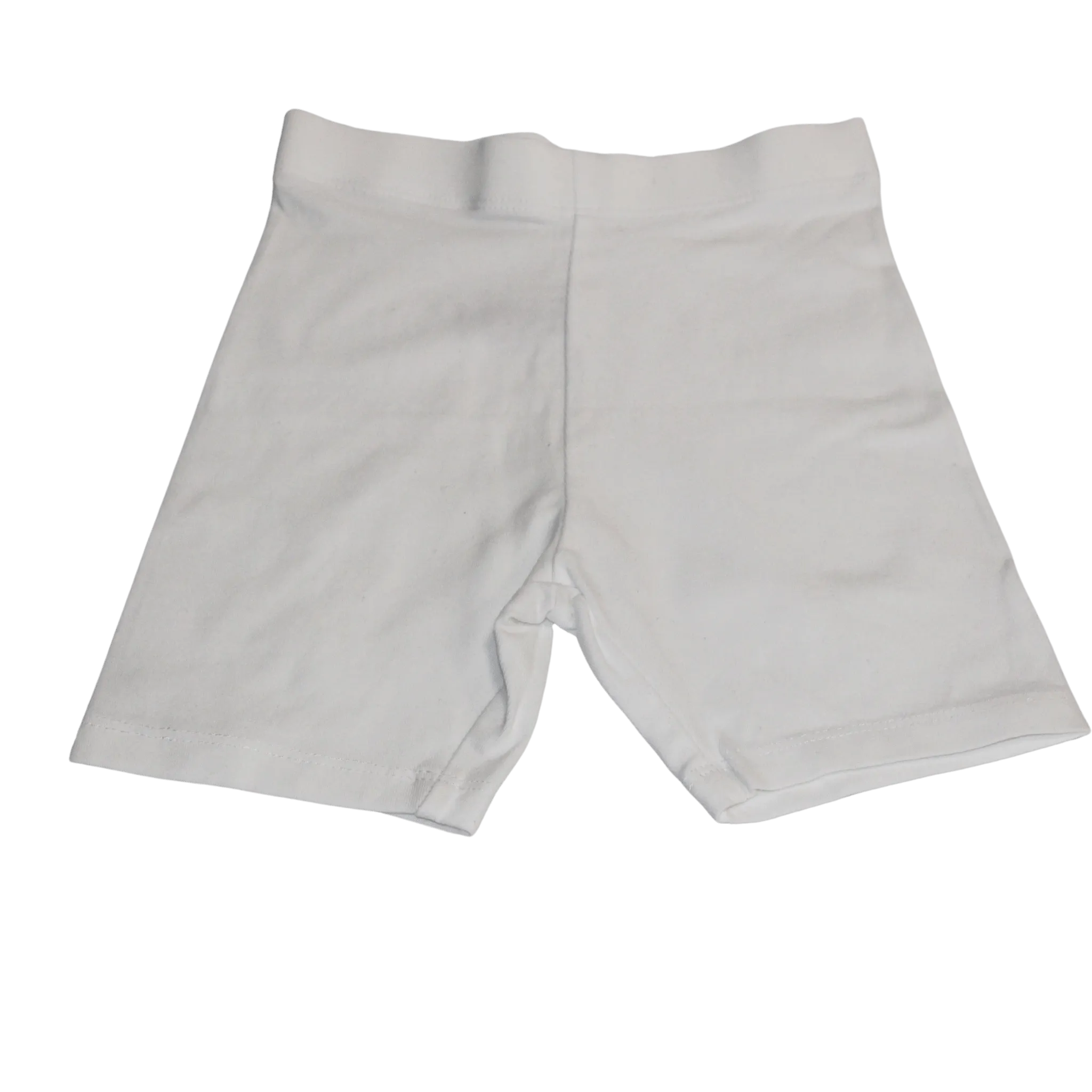 White Cycling Shorts