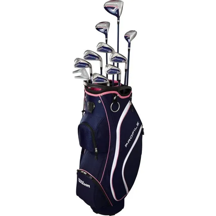Wilson Profile Complete Womens Golf Set - Cart Bag