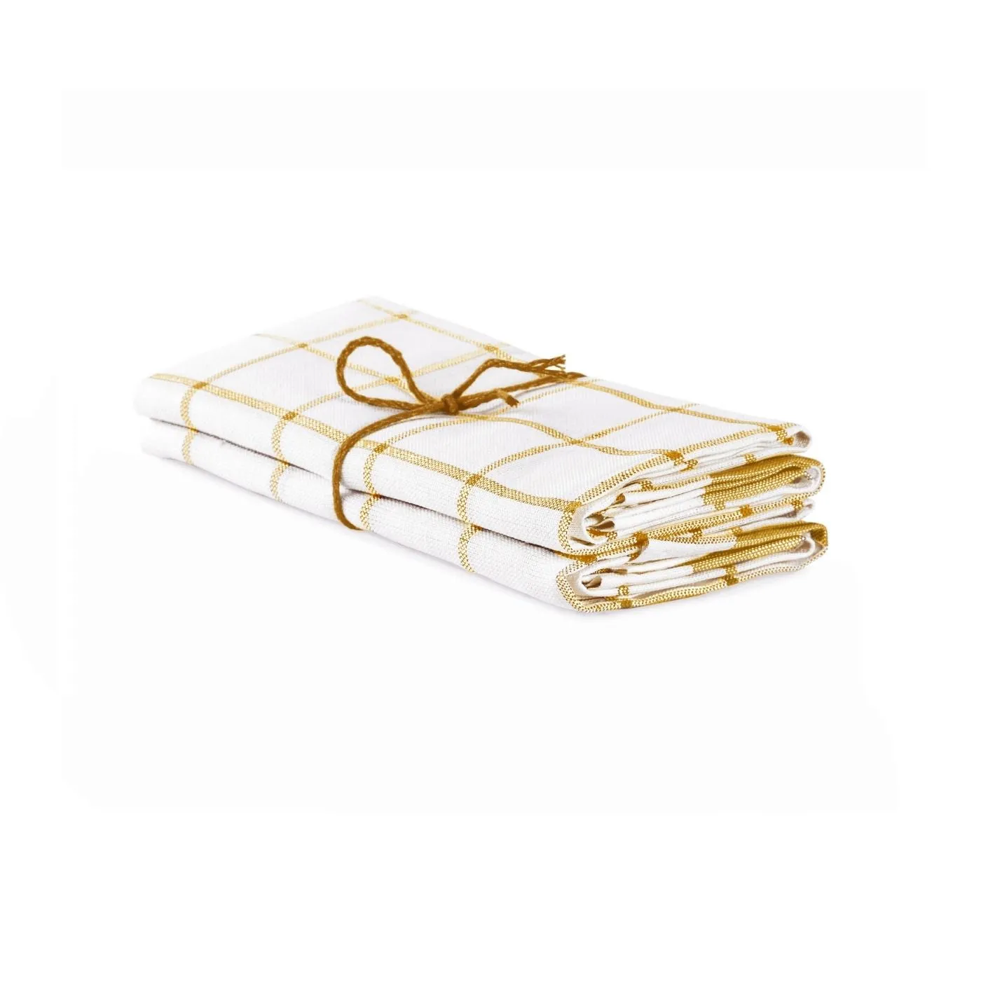 Windowpane Linen Tea Towels S/2