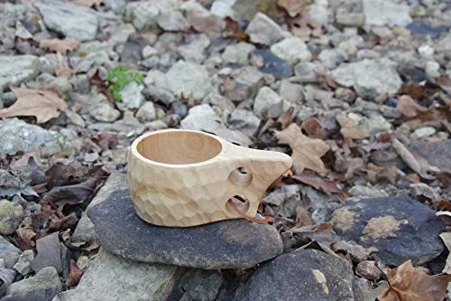 Wisemen Trading Kuksa Traditional Nordic Wooden Camp Cup.