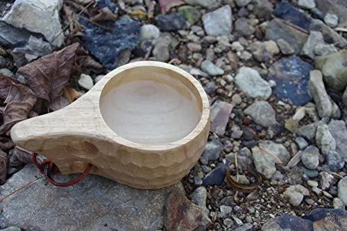 Wisemen Trading Kuksa Traditional Nordic Wooden Camp Cup.