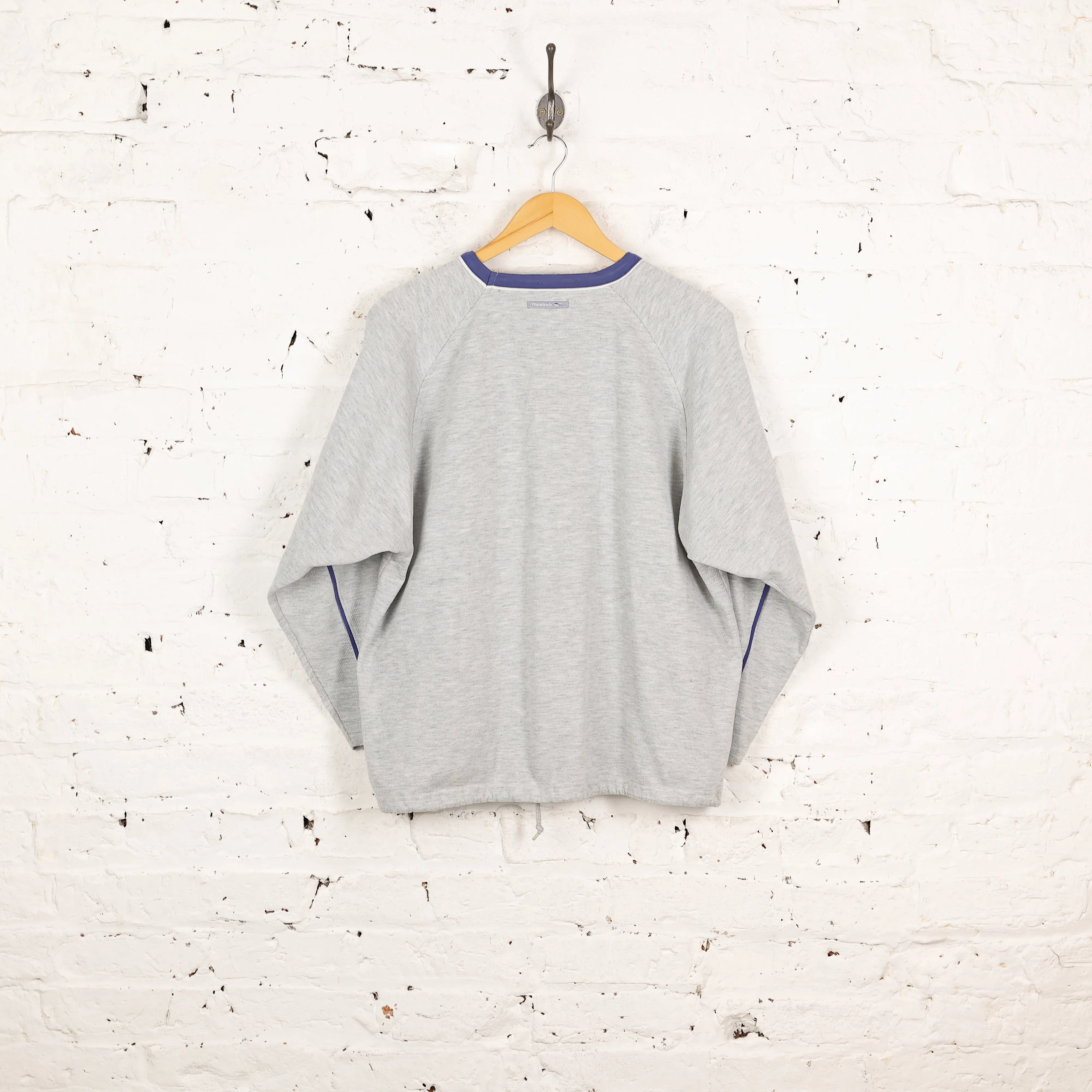 Women's Reebok 90s Sweatshirt - Grey - Women's XL
