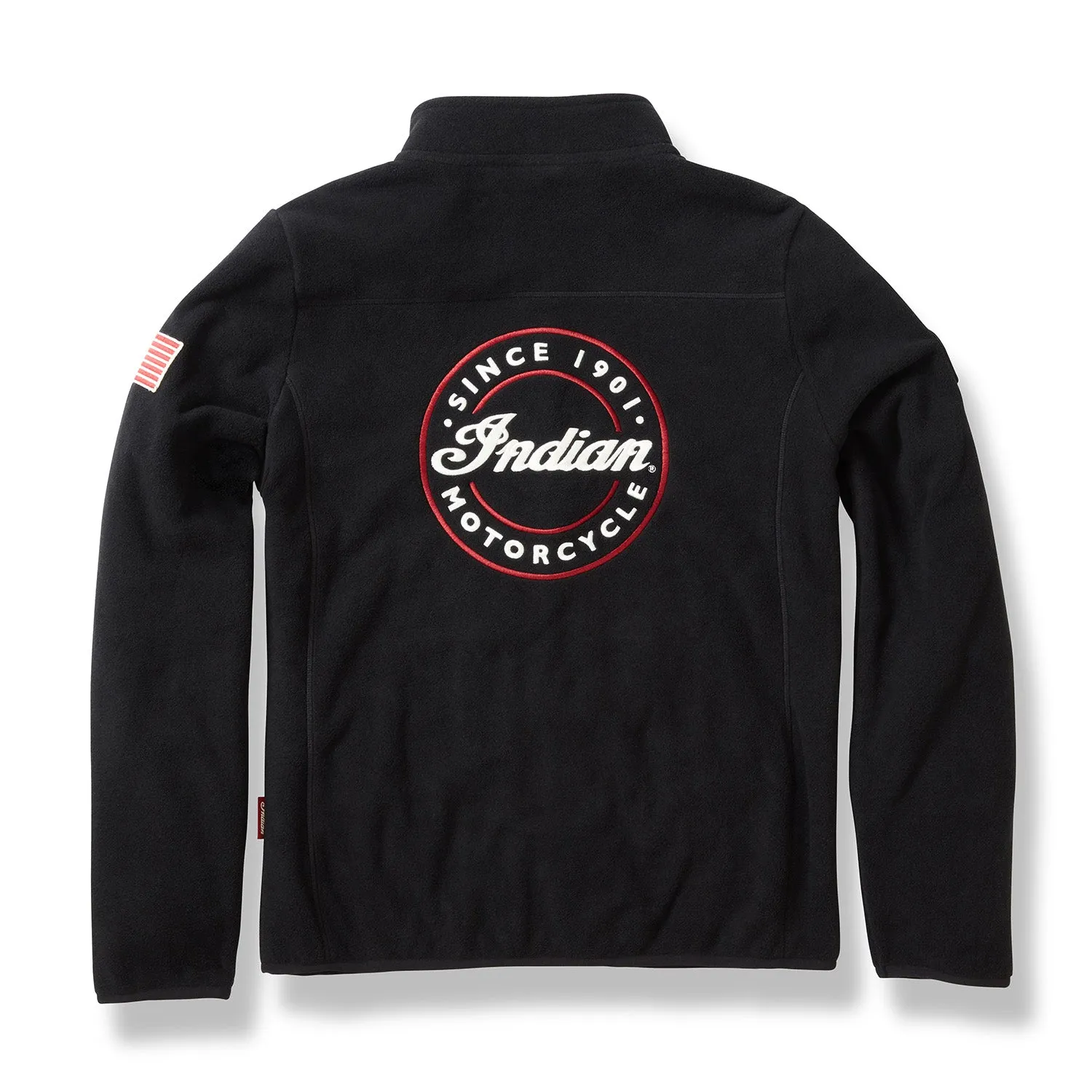 Women's Zip Thru Fleece, Black