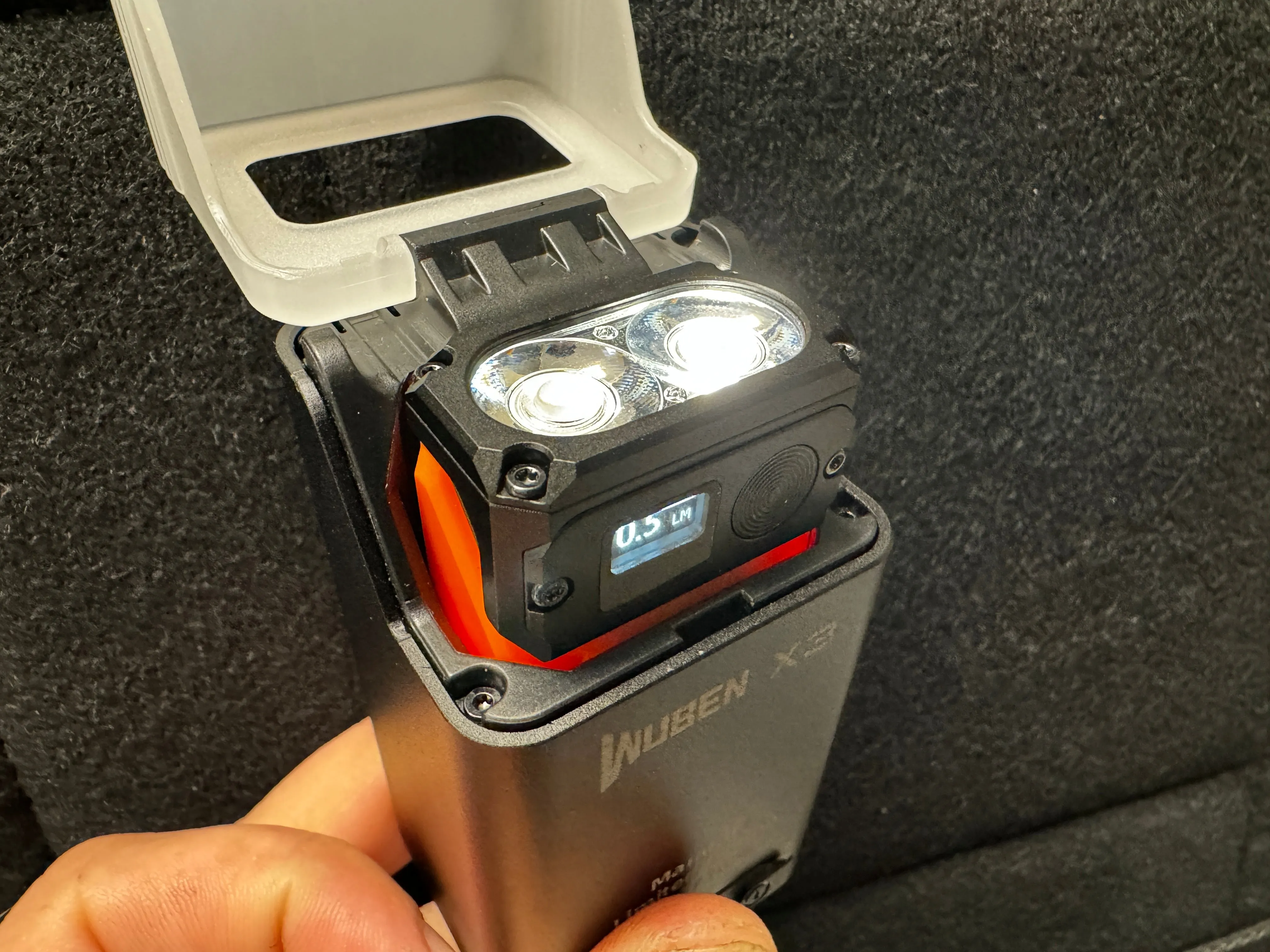 Wuben X3 Gen II - Beacon All-in-One Flashlight   ( Wireless ⚡️ Dock Included ) - CC Exclusive!