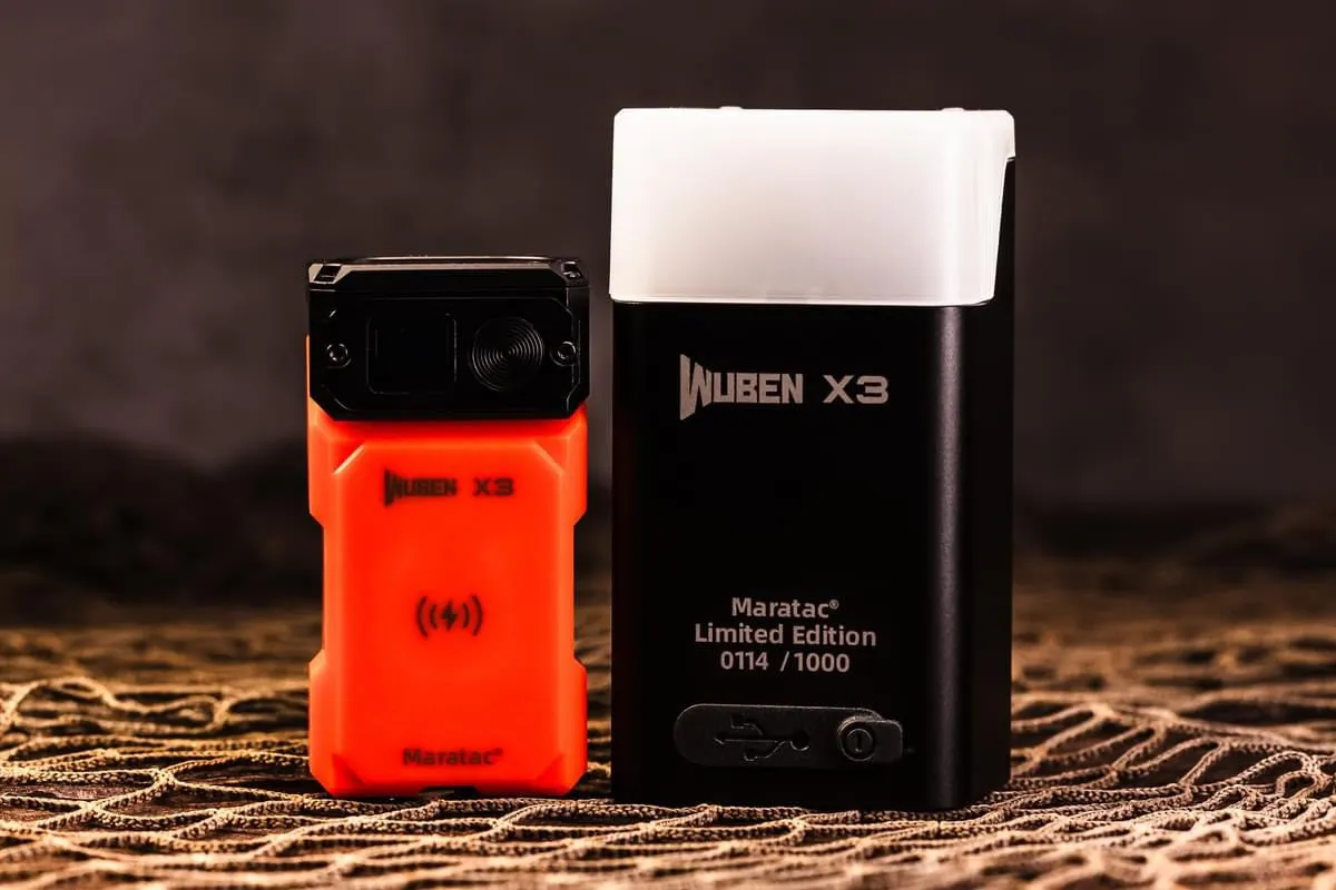 Wuben X3 Gen II - Beacon All-in-One Flashlight   ( Wireless ⚡️ Dock Included ) - CC Exclusive!