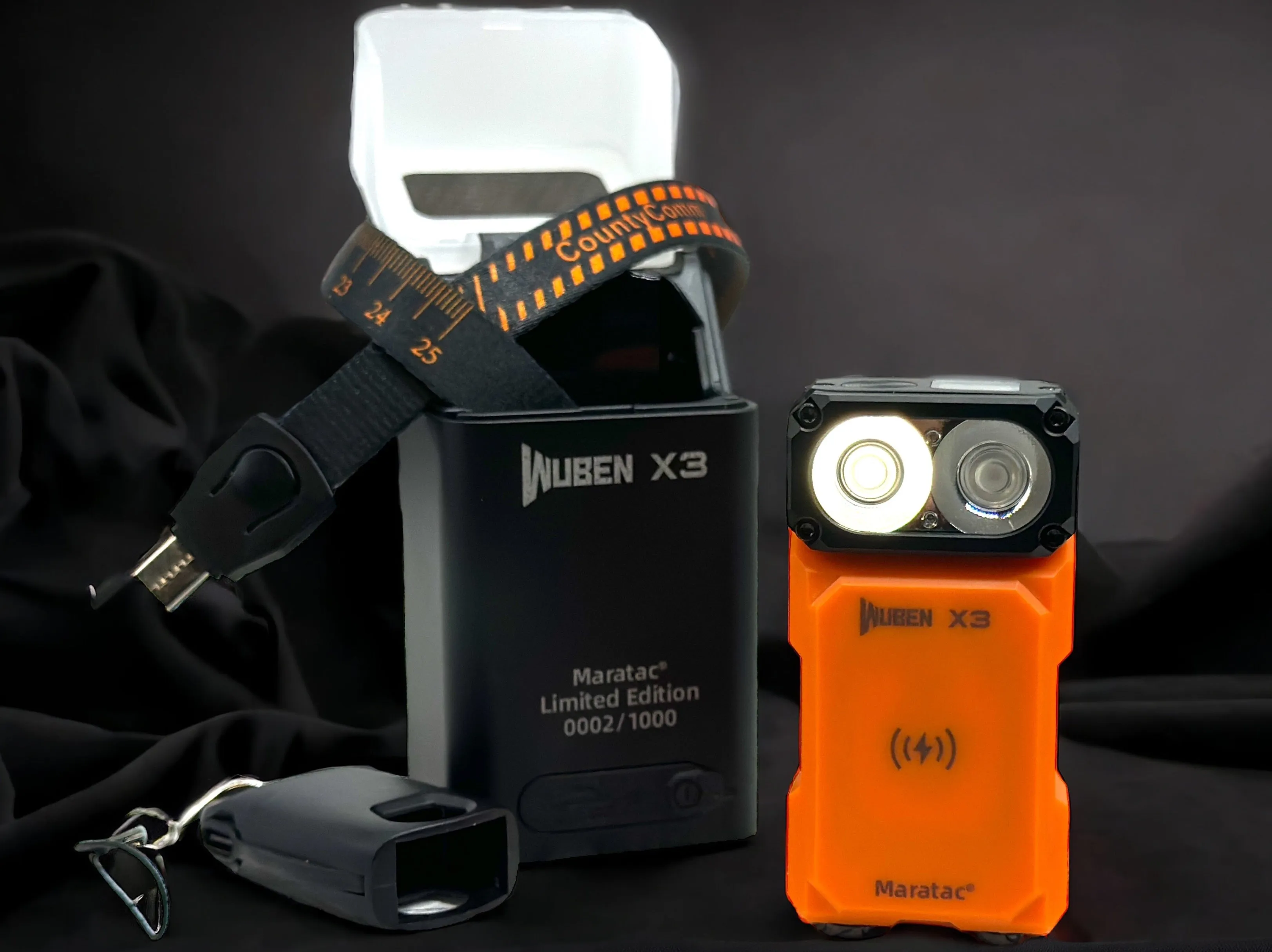 Wuben X3 Gen II - Beacon All-in-One Flashlight   ( Wireless ⚡️ Dock Included ) - CC Exclusive!