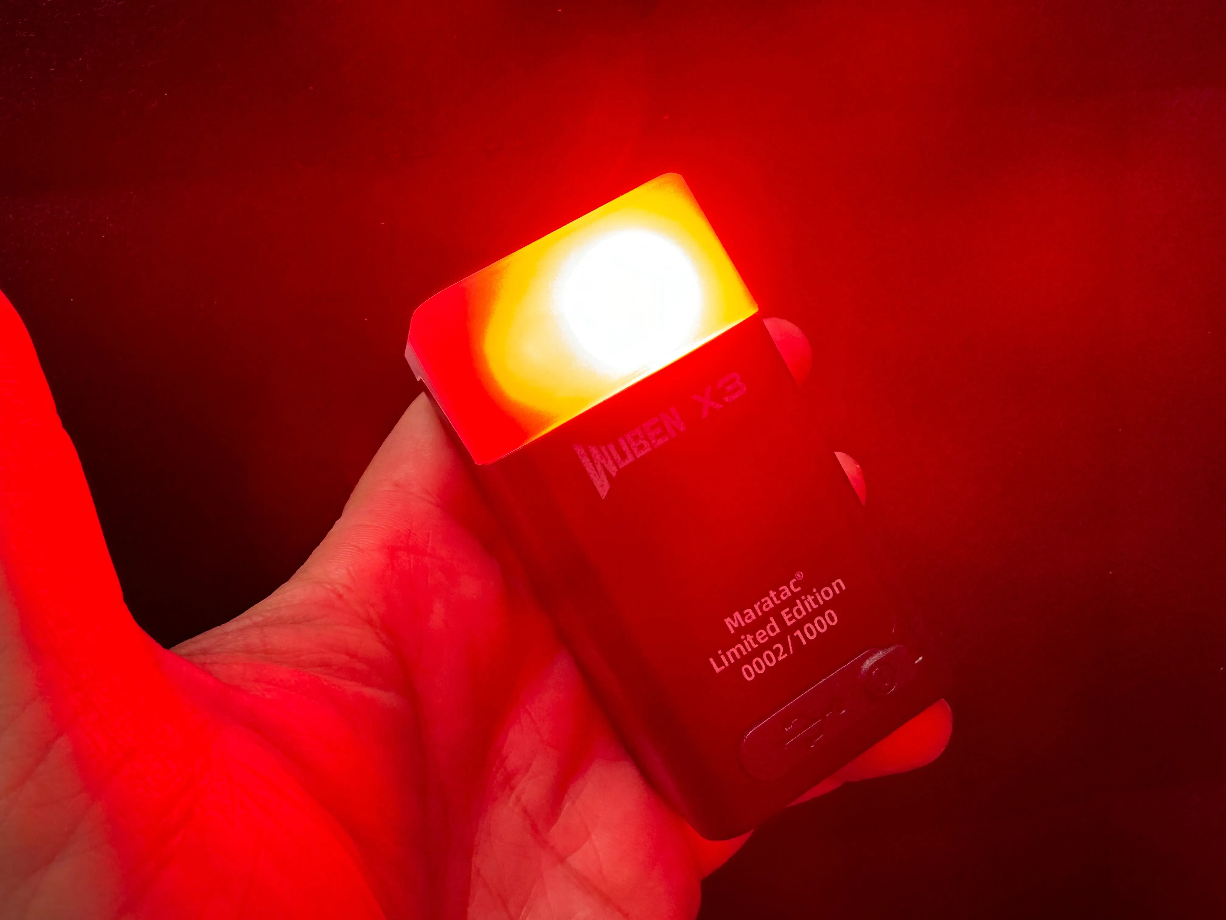 Wuben X3 Gen II - Beacon All-in-One Flashlight   ( Wireless ⚡️ Dock Included ) - CC Exclusive!