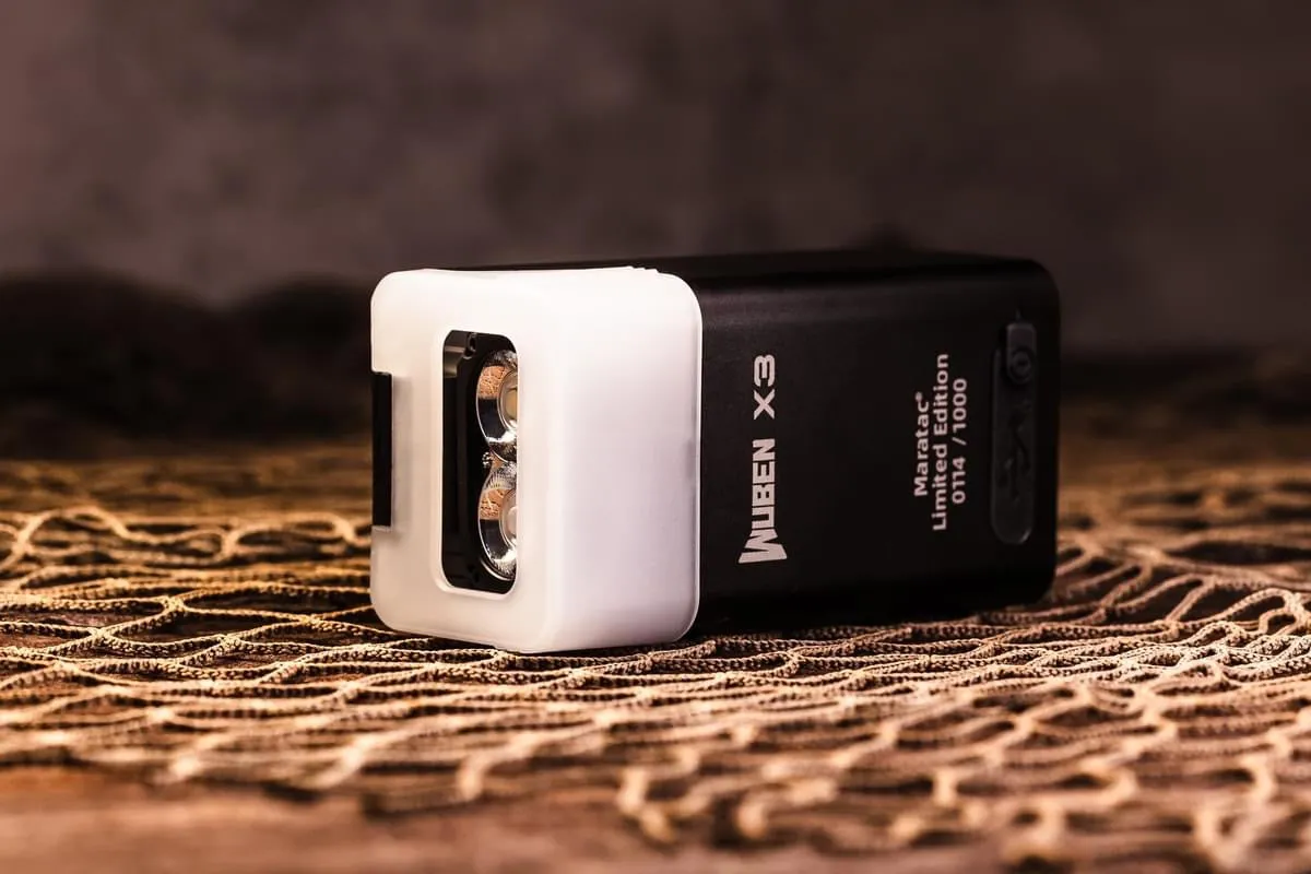 Wuben X3 Gen II - Beacon All-in-One Flashlight   ( Wireless ⚡️ Dock Included ) - CC Exclusive!