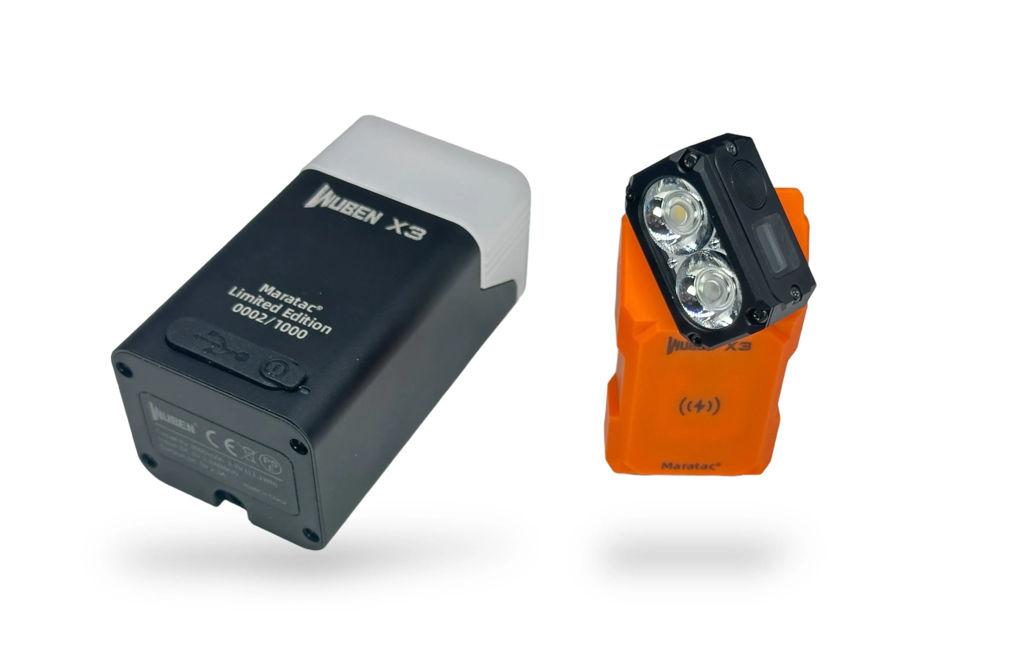 Wuben X3 Gen II - Beacon All-in-One Flashlight   ( Wireless ⚡️ Dock Included ) - CC Exclusive!
