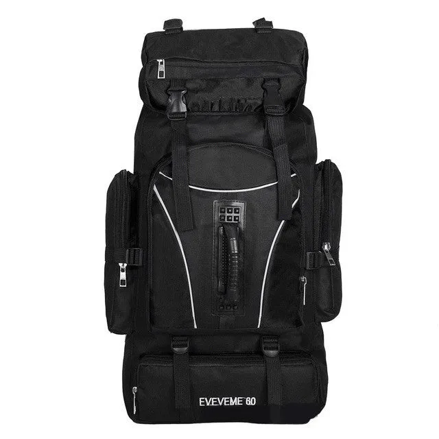 YUETOR 60L Outdoor Cackpack Unisex Travel Multi-purpose Climbing Backpacks Hiking Big Capacity Rucksacks Camping Sports Bags