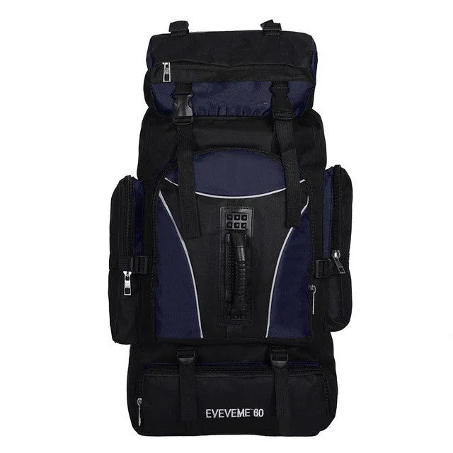 YUETOR 60L Outdoor Cackpack Unisex Travel Multi-purpose Climbing Backpacks Hiking Big Capacity Rucksacks Camping Sports Bags
