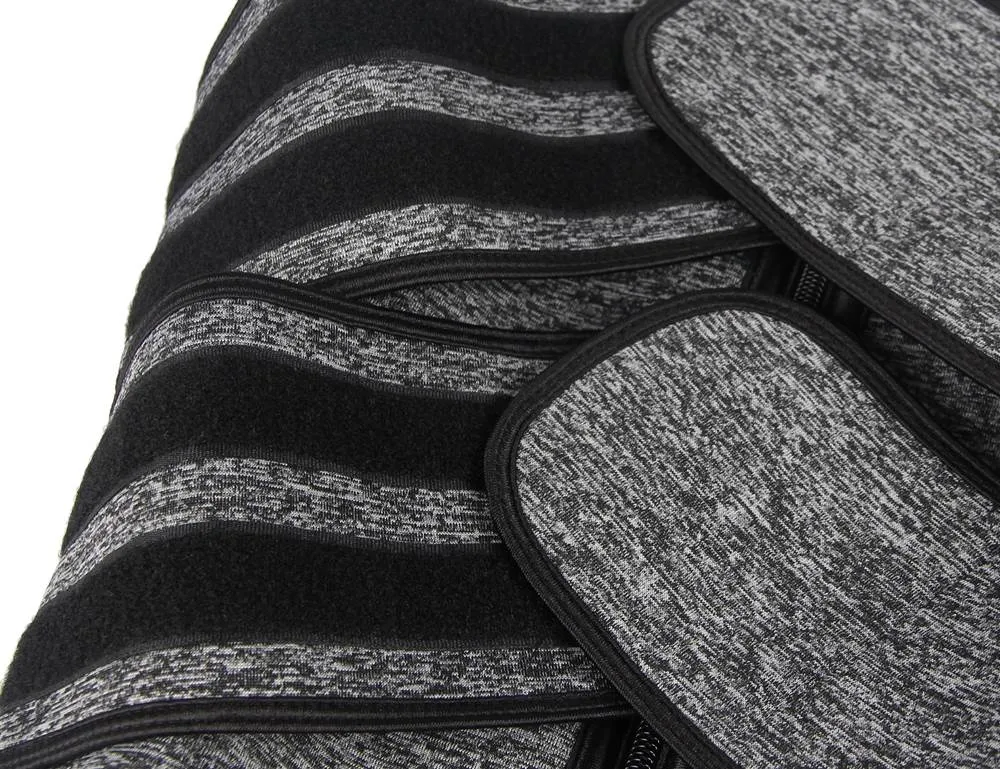 Zippered Egypt Double Belt 9 Steel Bones Neoprene Fitness Waist Trainer