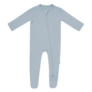 Zippered Footie | Fog